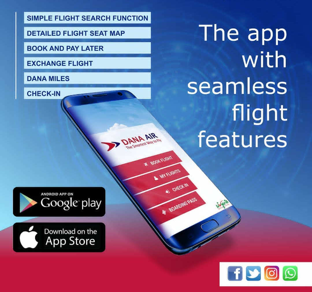 Does Dana Air have a Mobile App? Dana Air have made it easier to book with them, by launching a mobile app for Android smart phones and devices.